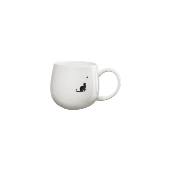 Asa Selection Mouga Footprints Cat mugg, 400 ml