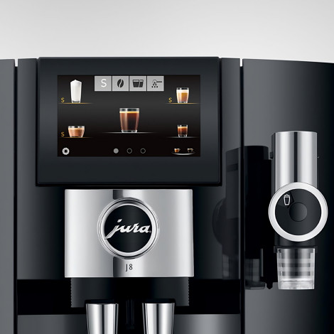 JURA J8 Piano Black automatinis kavos aparatas – juodas