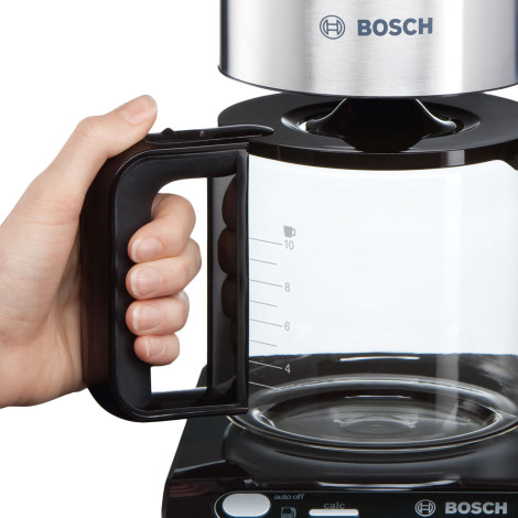Bosch Styline TKA8633 kahvinkeitin ajastimella – 1.25 l, musta