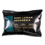 Vienas izcelsmes kafijas pupiņas “Indonesia Kopi Luwak”, 30 g
