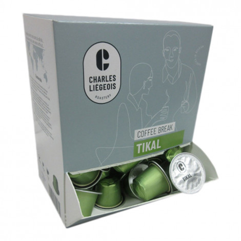 Koffiecapsules compatibel met Nespresso® Charles Liégeois Tikal, 50 st.