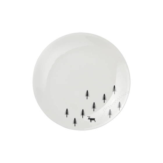 Talerz deserowy Asa Selection Snow Tracks, 20.5 cm