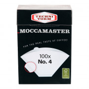 Paperinen suodatinpussi kahvinkeittimille Moccamaster No.4