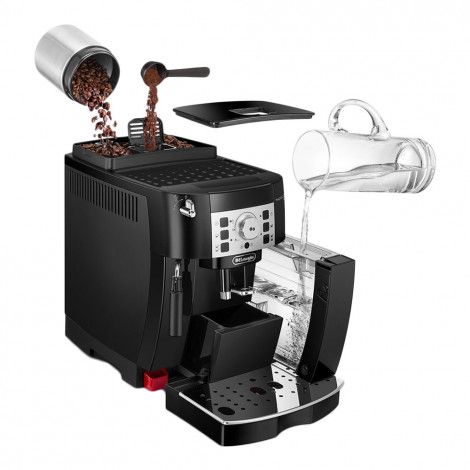 DeLonghi Magnifica S ECAM 22.112.B Bean to Cup Coffee Machine – Black