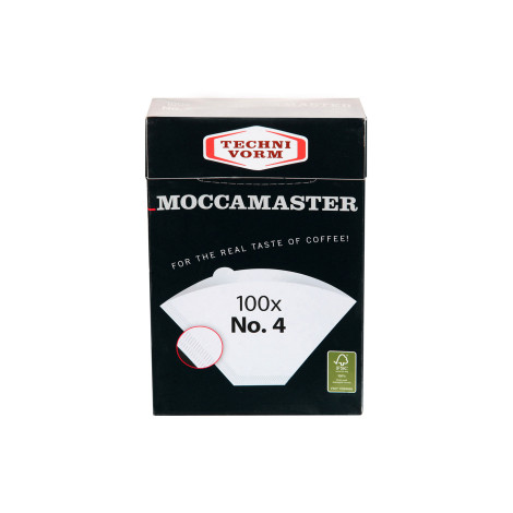 Paperinen suodatinpussi kahvinkeittimille Moccamaster No.4