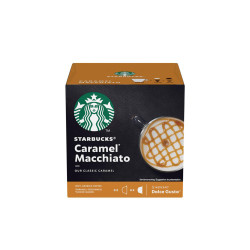 Kaffekapslar kompatibla med NESCAFÉ® Dolce Gusto® Starbucks Caramel Macchiato, 6+6 kpl.