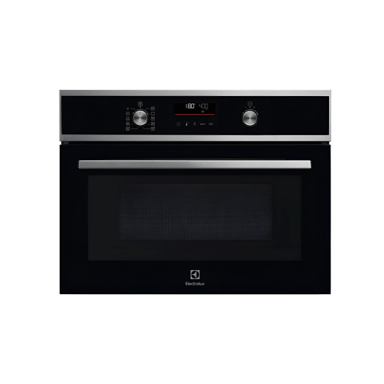 Electrolux 600 Series CombiQuick EVL6E49X Inbyggd kompaktugn - Stål/Svart | Electrolux | Kontorsexperten