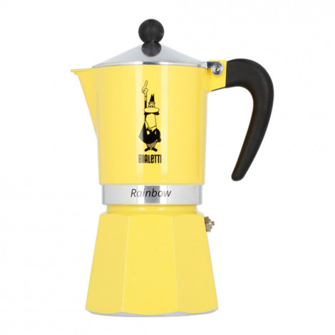 Kafijas pagatavotājs Bialetti “Moka Rainbow 6-cup Yellow”