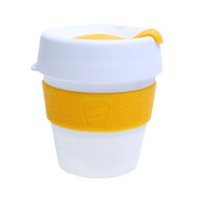 Kafijas tasīte KeepCup White/Yellow, 227 ml