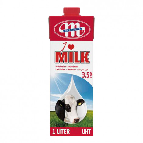 Piens “Mlekovita UHT 3,5 %”, 1 l