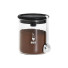 Waste-preventing glass coffee jar Bialetti