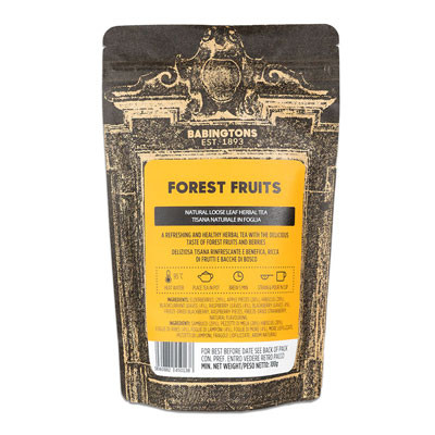 Fruit and herbal tea Babingtons Forest Fruits, 100 g