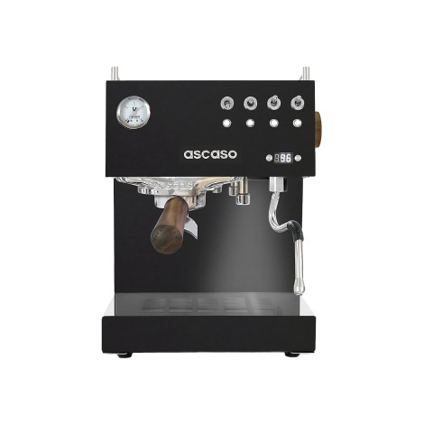 Ascaso Steel Duo PID V2 pusiau automatinis kavos aparatas – juodas/rudas
