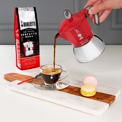 Espressokann Bialetti New Moka Induction 4-cup Red