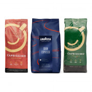 Kaffeebohnen-Set „Caprissimo Belgique + Caprissimo Italiano + Gran Espresso“, 3 kg