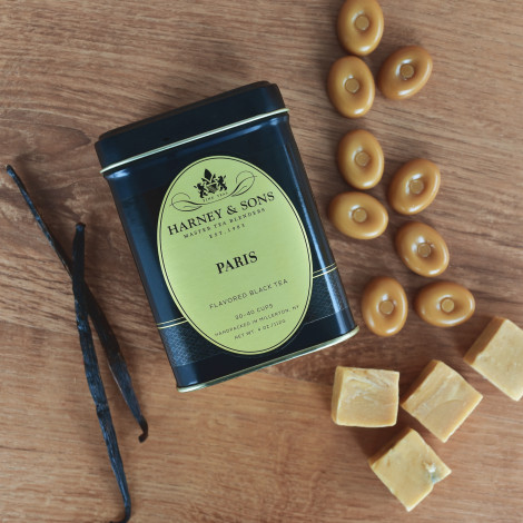 Black tea with aromas Harney & Sons Paris, 112 g