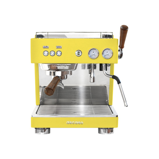 Ascaso Baby T Plus Espresso Coffee Machine - Textured Yellow