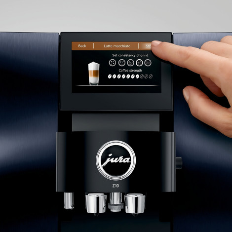 JURA Z10 Aluminium Midnight Blue (EA) Kaffeevollautomat
