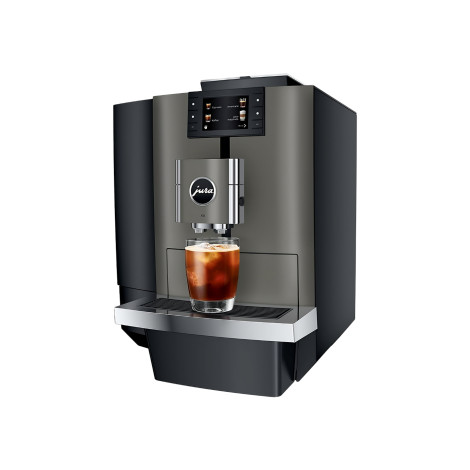 JURA X10 Dark Inox (EA) kahviautomaatti – musta/harmaa
