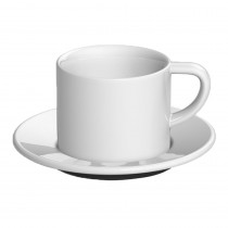 Cappuccino-Tasse mit Untertasse Loveramics “Bond White”, 150 ml