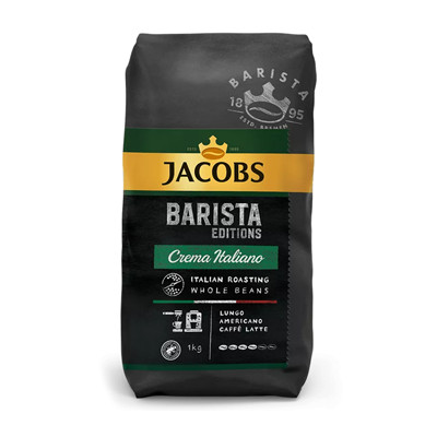 Grains de café JACOBS BARISTA CREMA ITALIANO, 1 kg