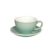 Café latte cup & saucer Loveramics Egg Basil, 300 ml