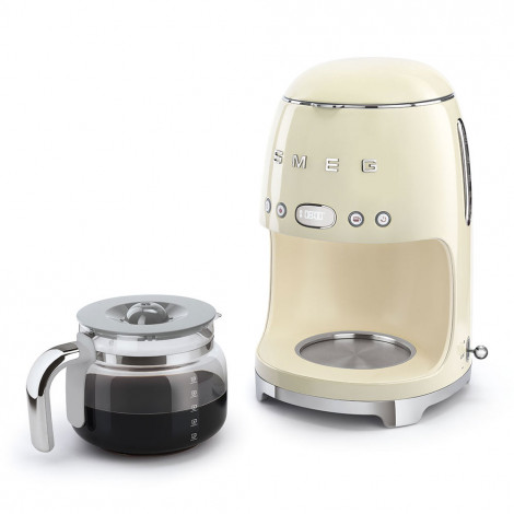 Smeg DCF02CRUK 50’s Style Coffee Maker – Cream