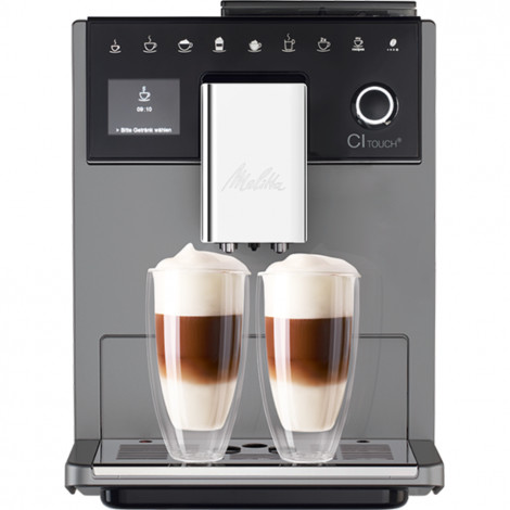 Ekspres ciśnieniowy Melitta Caffeo CI Touch Plus F63/0-103 – srebrno-czarny