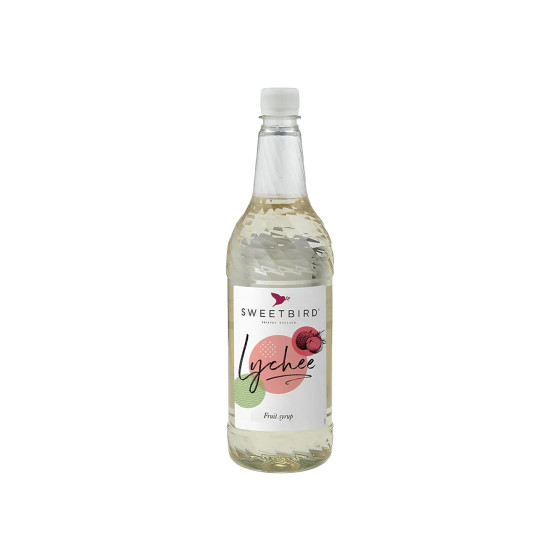 Kaffesirap Sweetbird Lychee, 1 l