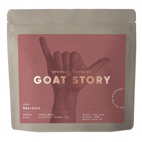 Rūšinės kavos pupelės Goat Story „Kenya Ndaroini“, 250 g