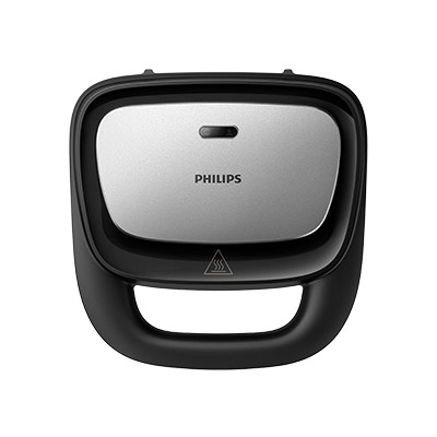 Philips 5000 Series HD2350/80 sumuštinų keptuvė, 750W – juoda