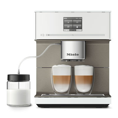 Miele CM 7550 CoffeePassion Brilliant White kahviautomaatti – valkoinen