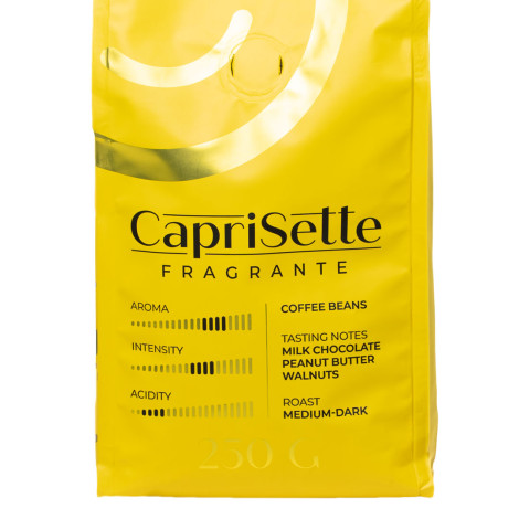 Coffee beans Caprisette Fragrante, 250 g
