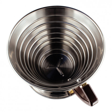 Stainless-steel dripper Kalita Wave #185