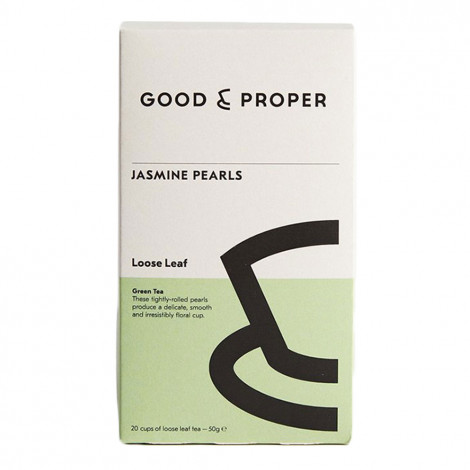 Green tea Good and Proper Jasmine Pearls, 50 g