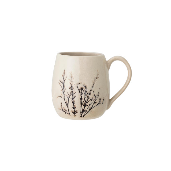 Kubek Bloomingville Nature Stoneware Bea, 400 ml
