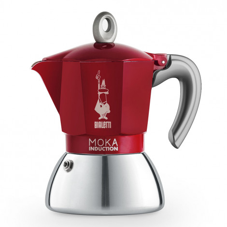 Espressokocher Bialetti „New Moka Induction 4-cup Red“
