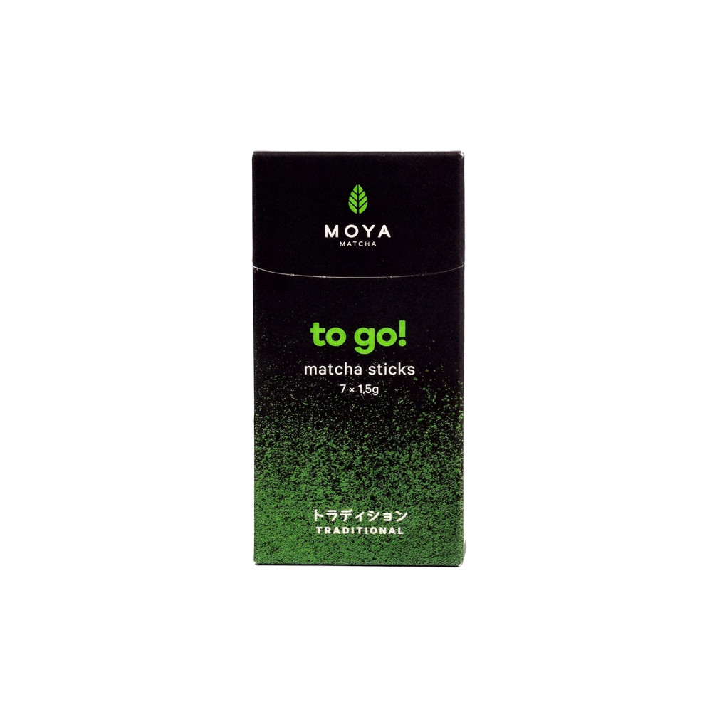 Organic matcha sticks Moya Matcha To Go! Traditional, 7 pcs. | Coffee ...
