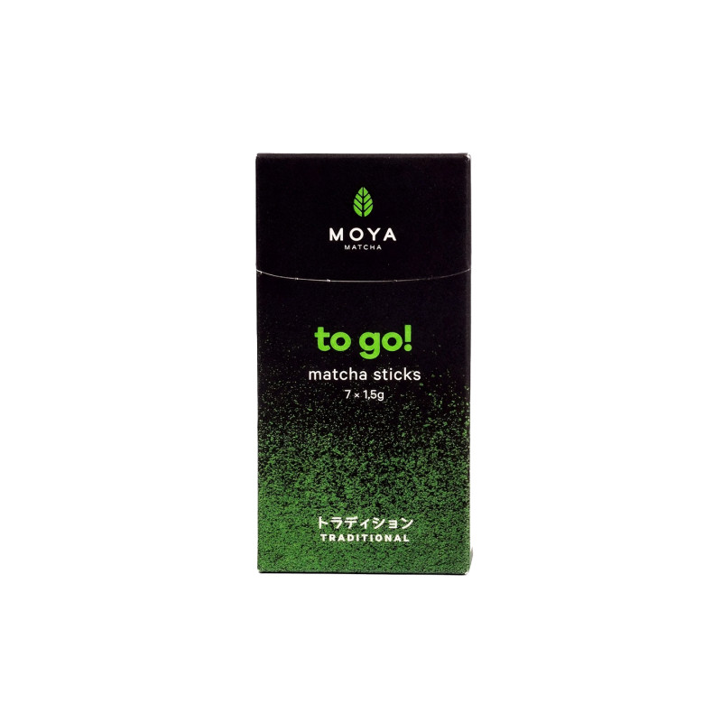 Organic matcha sticks Moya Matcha To Go! Traditional, 7 pcs. | Coffee ...
