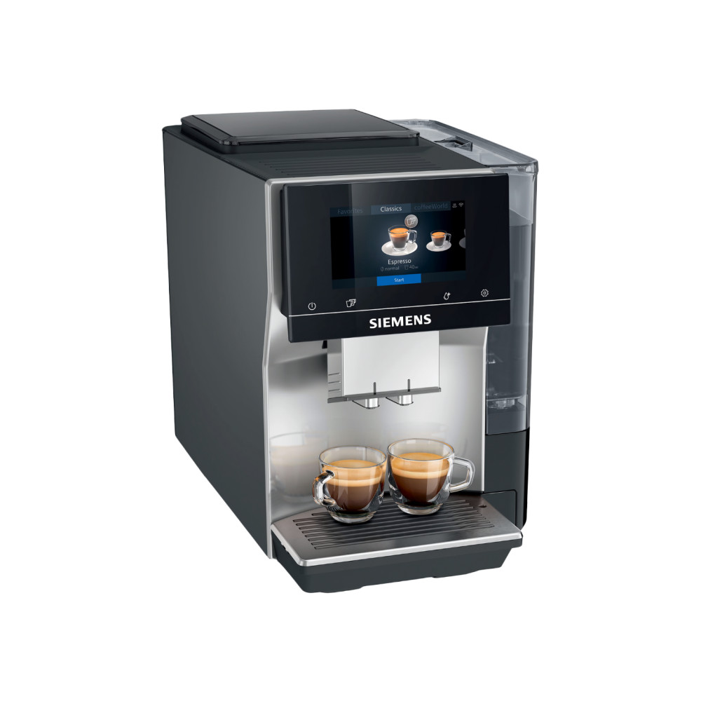 Siemens EQ700 TP715R07 Bean To Cup Coffee Machine Silver Metallic