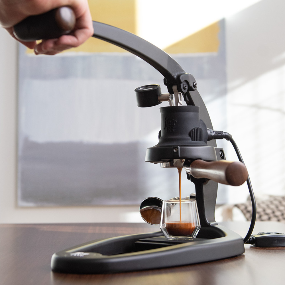 Flair 58 Manual Espresso Maker Zwart Coffee Friend Flair 58 Manual Espresso Maker Zwart Coffee Friend