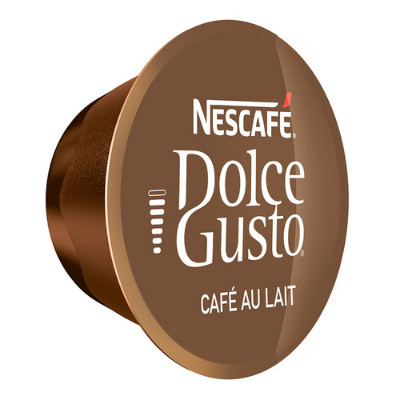 Kavos kapsulių rinkinys Dolce Gusto® aparatams NESCAFÉ Dolce Gusto „Café Au lait”, 3 x 16 vnt.