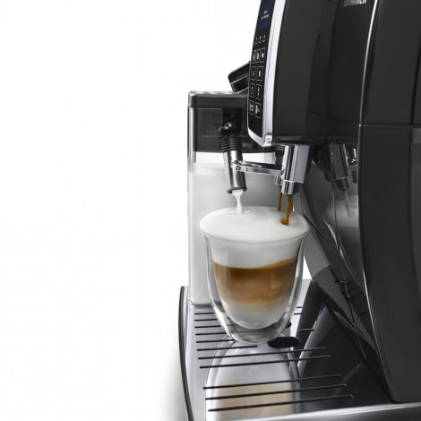 DeLonghi Dinamica ECAM 350.55.B Helautomatisk kaffemaskin med bönor – Svart