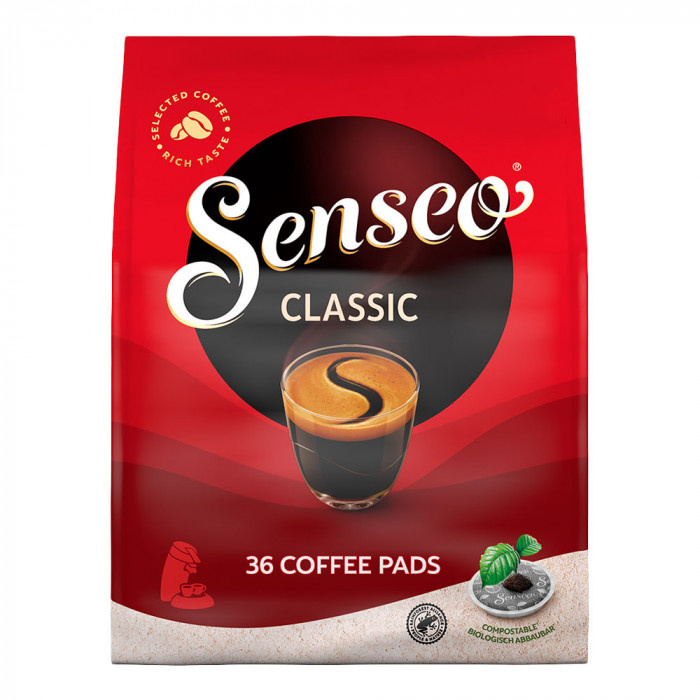 Atticus Varken Stal Koffiepads Jacobs Douwe Egberts SENSEO® CLASSIC, 36 pcs. - Coffee Friend
