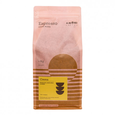 Kaffeebohnen Amori Coffee „Crema“, 1 kg