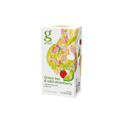 Vihreä tee g’tea! Green Tea & Wild Strawberry, 20 kpl.