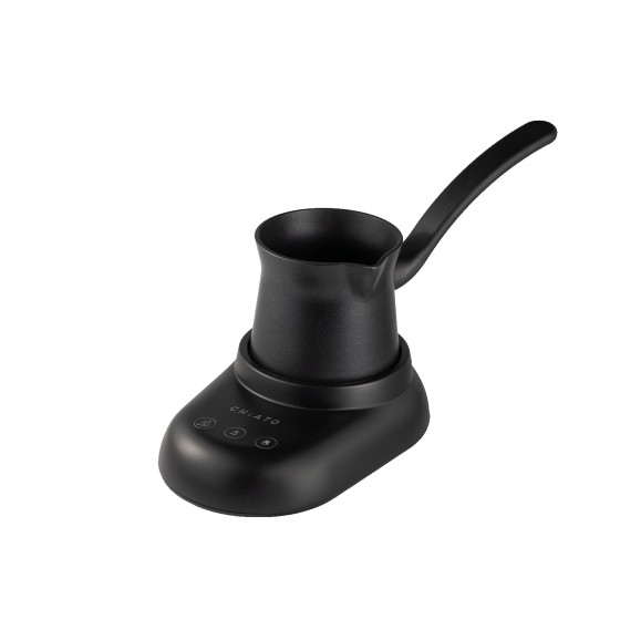 CHiATO potPLAY 3-in-1 Electric Turkish Coffee Pot, up to 250 ml - Black