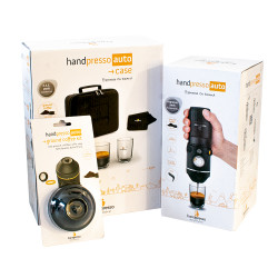Handpresso komplekts “Auto E.S.E + Ground Coffee Kit + Case”