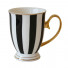 Kubek Bombay Duck Monte Carlo Stripy Black/White, 300 ml