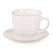 Cup with a saucer Homla Ellie White, 230 ml